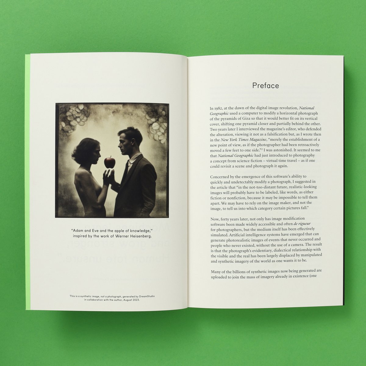 Photographers today face new challenges brought on by the growth of AI. In "The Synthetic Eye," Fred Ritchin discusses this transformative revolution and the innovations still needed in the field, offering a revelatory glimpse into the future of photography.