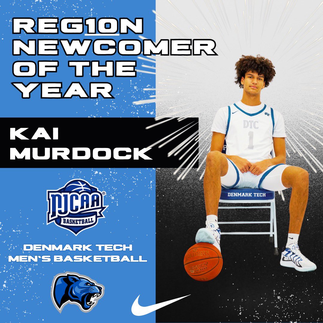 Big congrats to #DTCFamily member Kai Murdock for earning Newcomer of the Year and making All-Region Second Team! An incredible achievement for a freshman, a testament to all of his hard work 💎