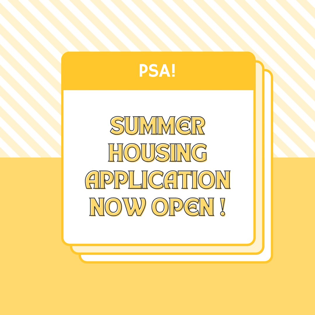 Are you planning on taking summer classes or just wanting to stay on campus for the summer? Apply for summer housing now! For more information click the link in our bio! 

#nkuh #nkuhousing #nkuhome #nkuresidencelife #gonorse #northernkentuckyuniversity #norseup