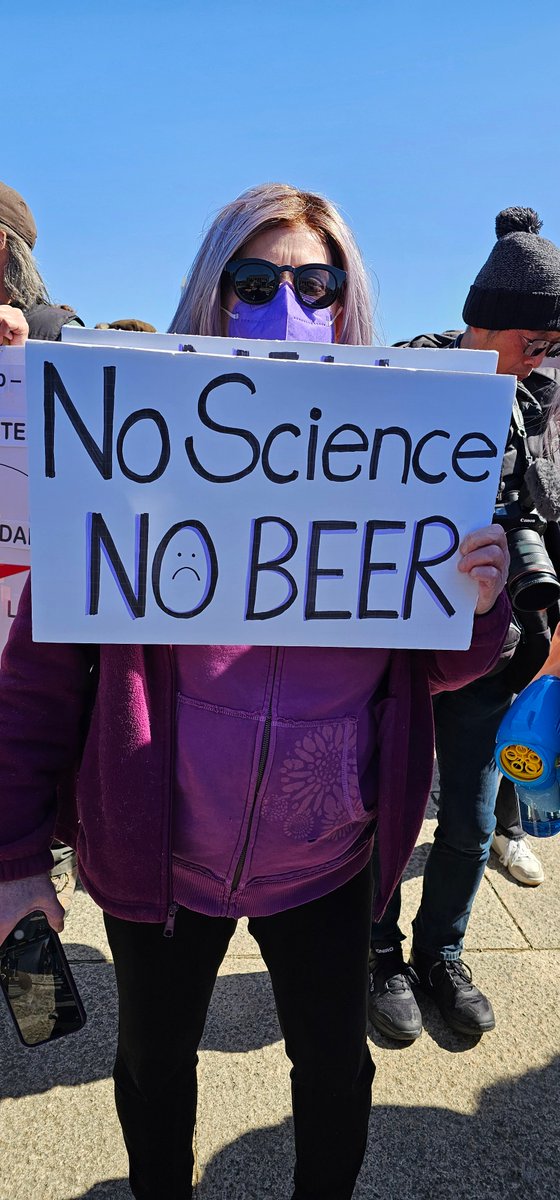 RandyShowstack's tweet image. A sign spotted at the Stand Up for Science rally in Washington, D.C. on March 7.