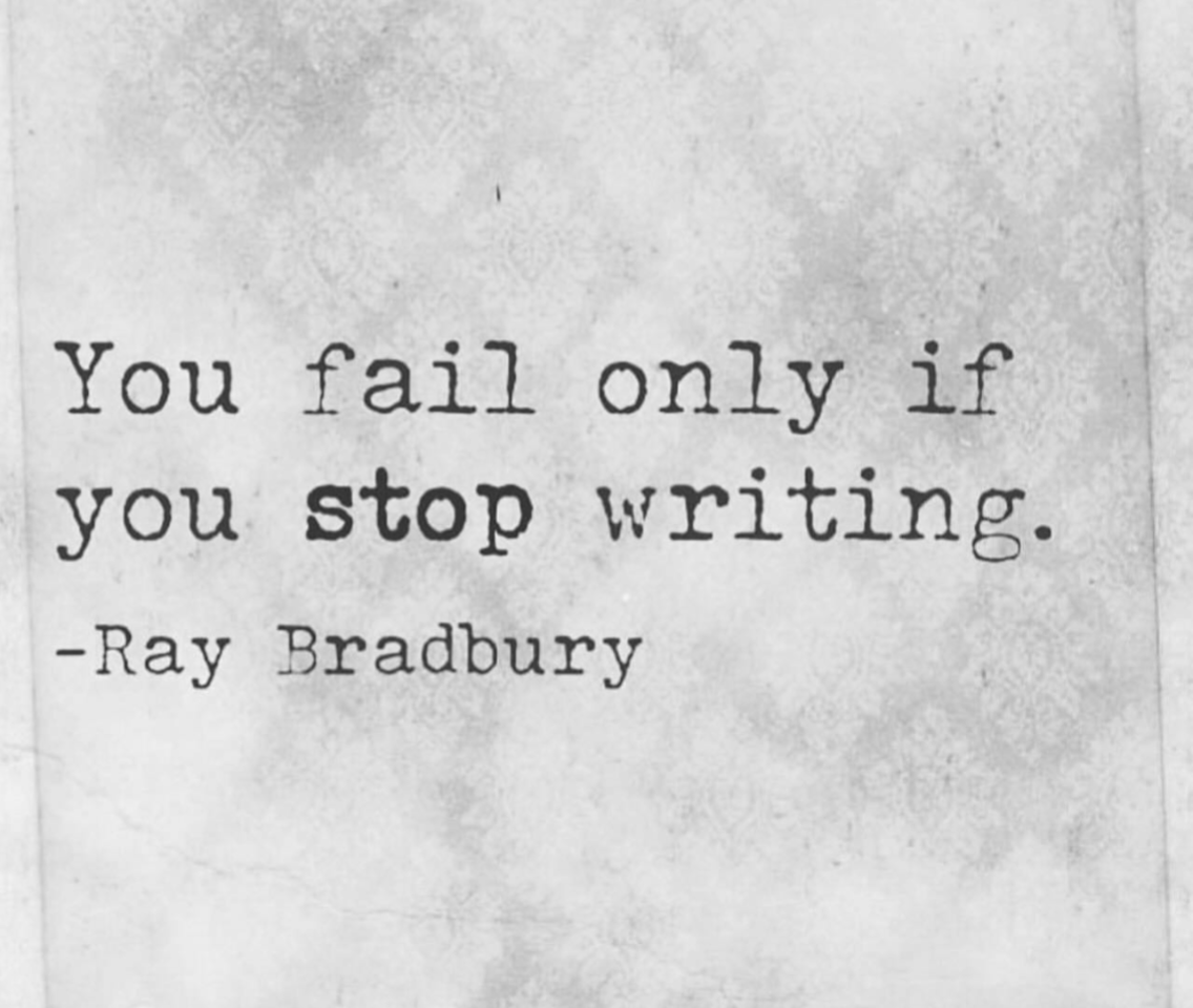 Don't ever forget this, Writers!

#WritingCommunity