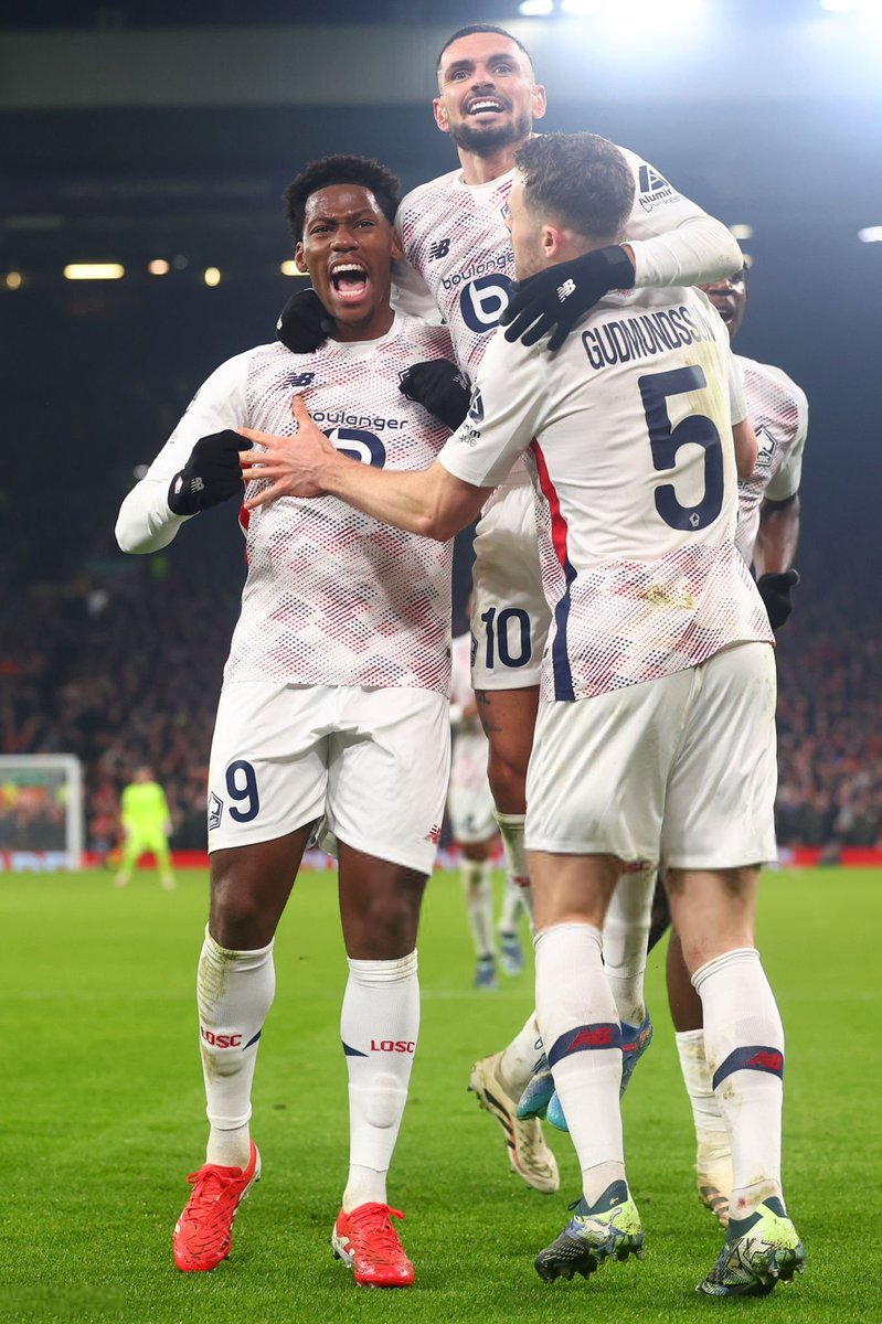 ActuL1_'s tweet photo. 🚨🚨 LE LOSC ET LE PSG SONT LES DEUX SEULS CLUBS BUTEURS À ANFIELD EN C1 CETTE SAISON 🤩🇫🇷

C’EST NOUSSSSSS ✨✨ https://t.co/WbOhGfAjDc