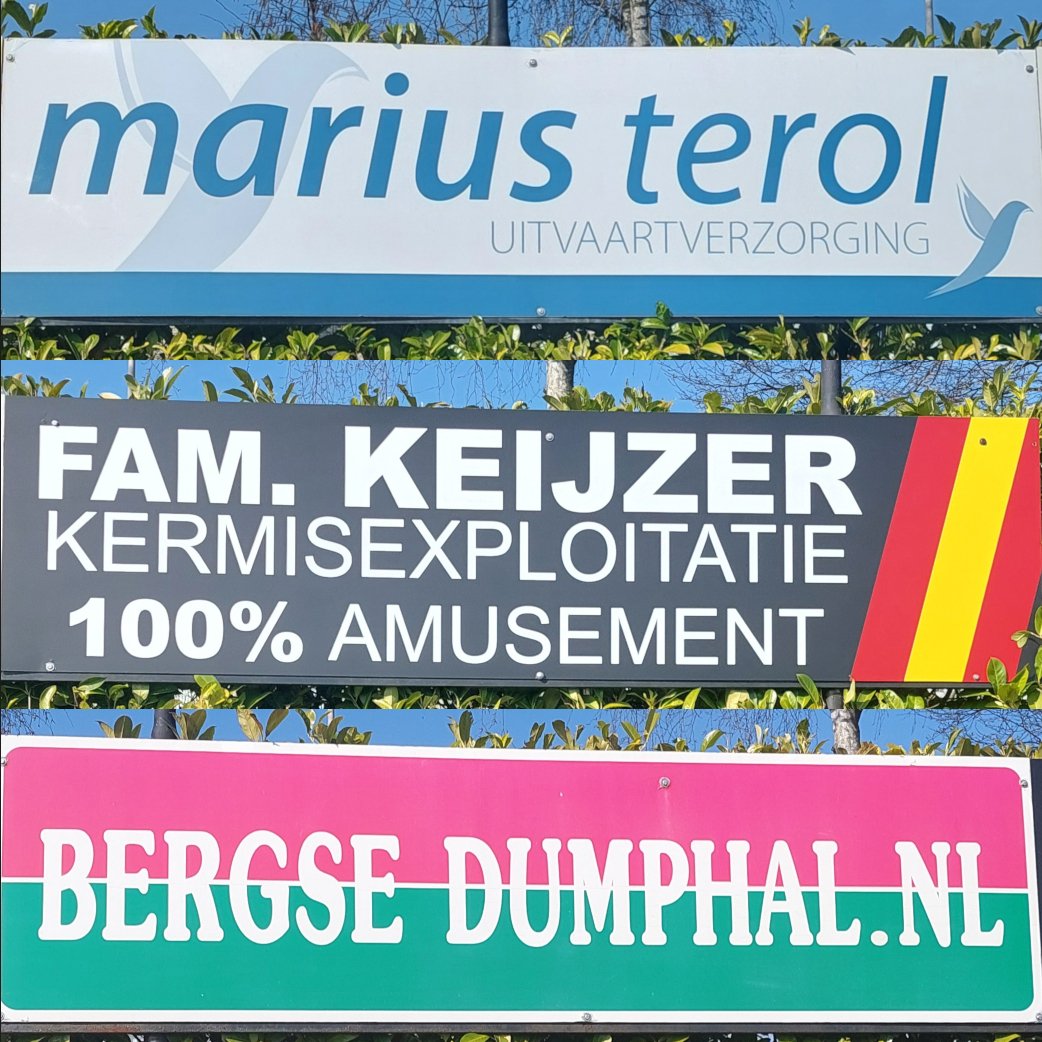 De sponsoren van deze week: