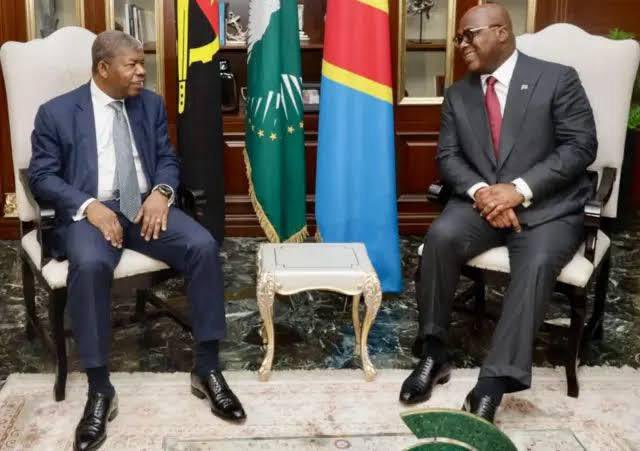 TinaSalama2's tweet photo. Le Président de la République a été reçu par son homologue @jlprdeangola à Luanda.
L’Angola annonce qu’il va entreprendre des initiatives dans le cadre de la médiation. https://t.co/CYPoECUbtJ