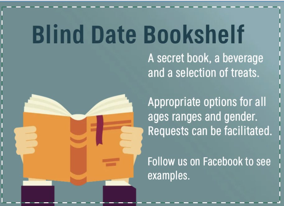 blind62953's tweet photo. Take a leap in your next read. Why not try our own version of #blinddatewithabook #booklover #perfectgift #southtyneside https://t.co/jXaqUS6mlu