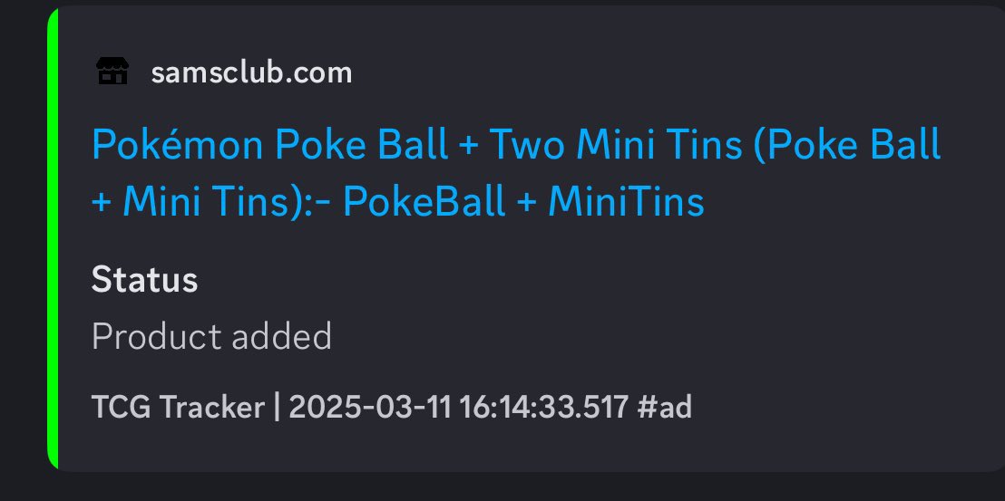 PokemonRestockr's tweet photo. Pokeball Tin &amp; 151 Mini Tin Bundle Featured @ Sam's Club tomorrow!

Already have the early links in our discord  monitors We'll post alerts when it drops online in our discord!!⚡️

🔗 https://t.co/uQ5PeIFCbo

Sam's Club 1-Year Memberships on sale $25: https://t.co/DT6MXoK08I https://t.co/JHla2Mdivh