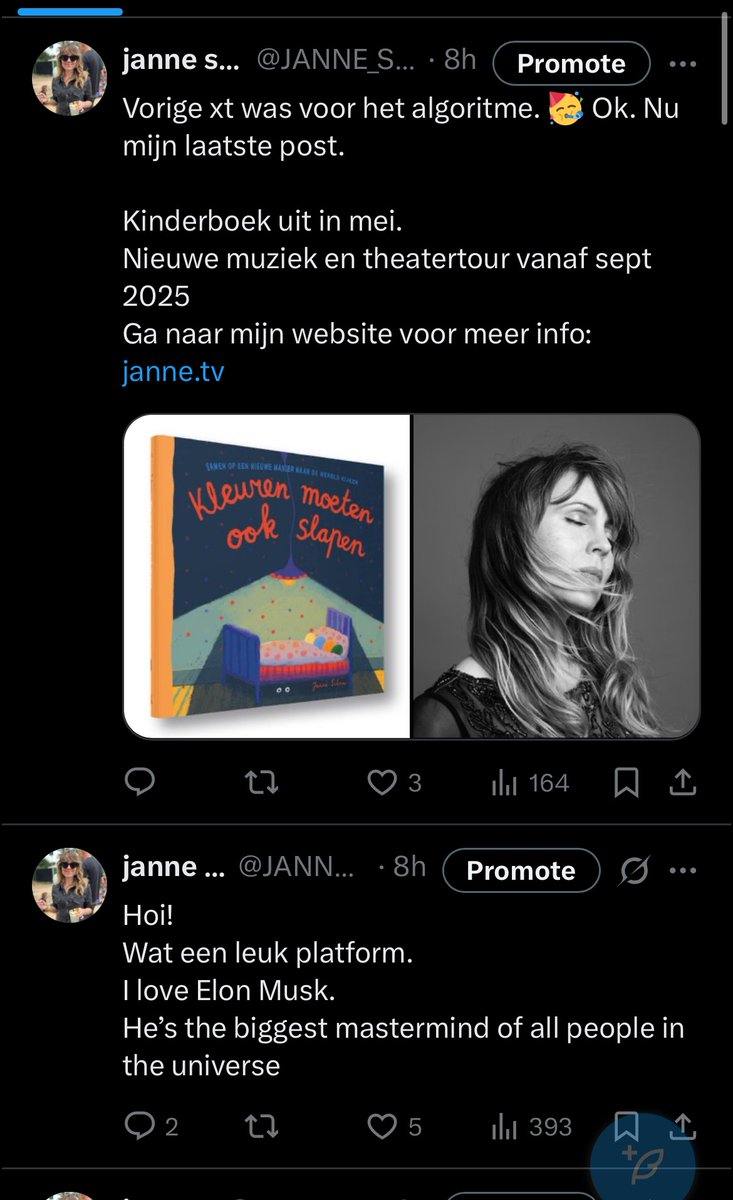 Toch wel grappig: post 1 zagen 2 keer zoveel mensen… of niet, maar dan toch zo weergegeven.
Ik ben in ieder geval terug naar Bluesky.