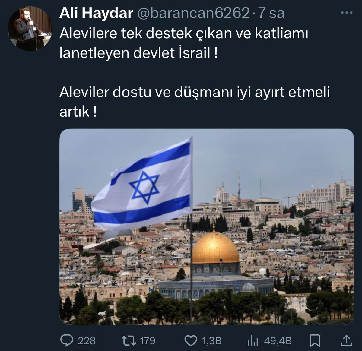 ulusoy37723's tweet photo. @Ali_Haydar_313 https://t.co/9kNRFaR5Gm