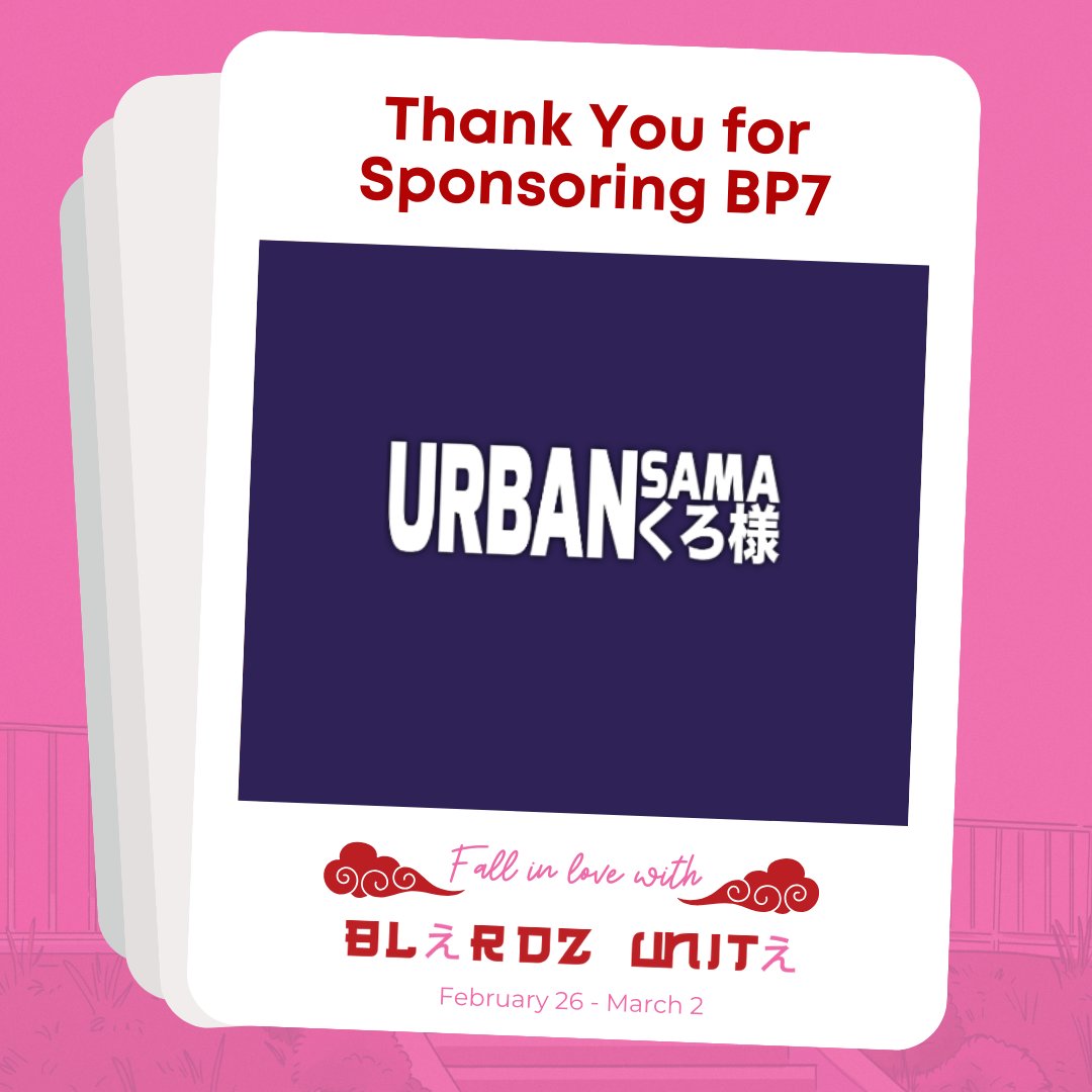 <a href="/UrbanSama/">Urban Sama</a>  | The Anime Plug Hub 🔌 If you’re into anime, gaming, and top-tier creative content, Urbansama is the name to know. Videography, editing, direction—ALL FIRE. 🎥🔥Tysm for sponsoring the Block Party. 

🔗 Check them out: beacons.ai/urbansama

#Urbansama #BUBP7