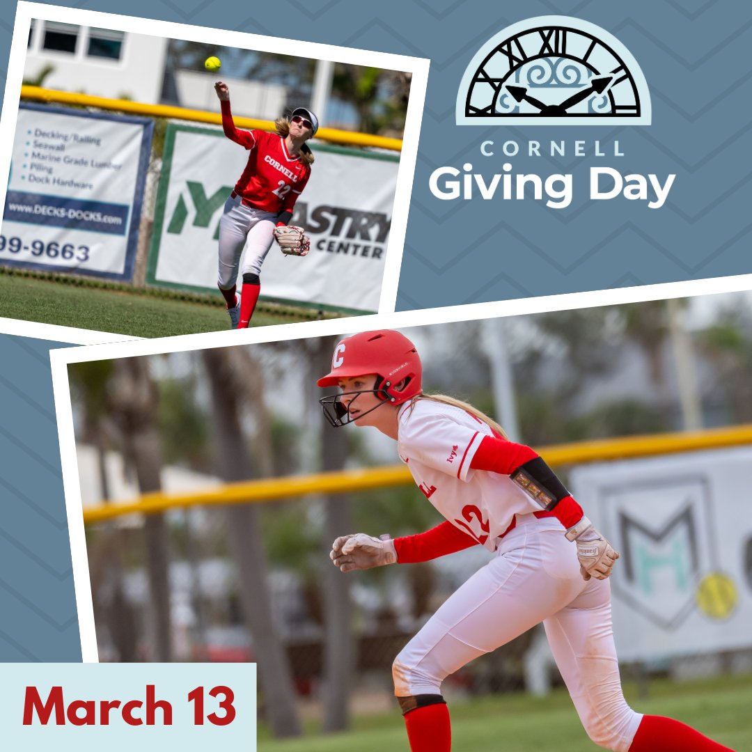 Help us Pirk up the energy this Giving Day— the Big Red are counting on your support! #22Hoursuntilgivingday #Cornellgivingday