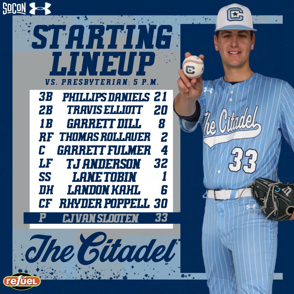 The Citadel Baseball tweet media