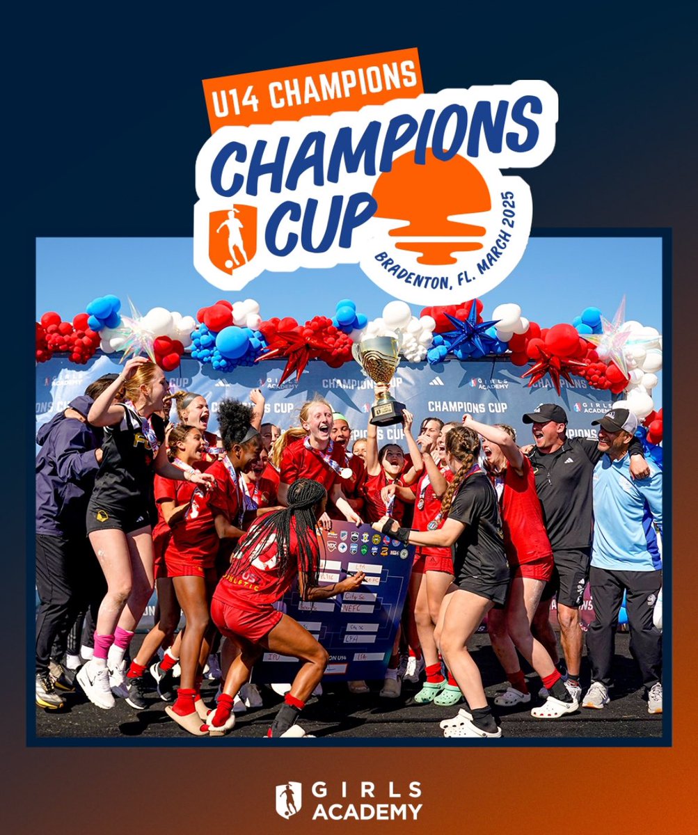 paigeahawthorne's tweet image. @ImCollegeSoccer We understood the assignment!! @LouFuszSoccer U14 @GAcademyLeague Champions Cup Champions!