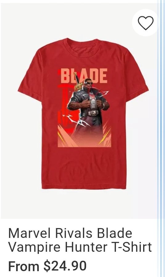 the_fyre_flie's tweet photo. Dr Doom and Blade got full on confirmed by @HotTopic having shirts of the character designs before the characters even got properly announced lmao @MarvelRivals #MarvelRivals #MarvelRivalsleaks https://t.co/gntXscFzyG