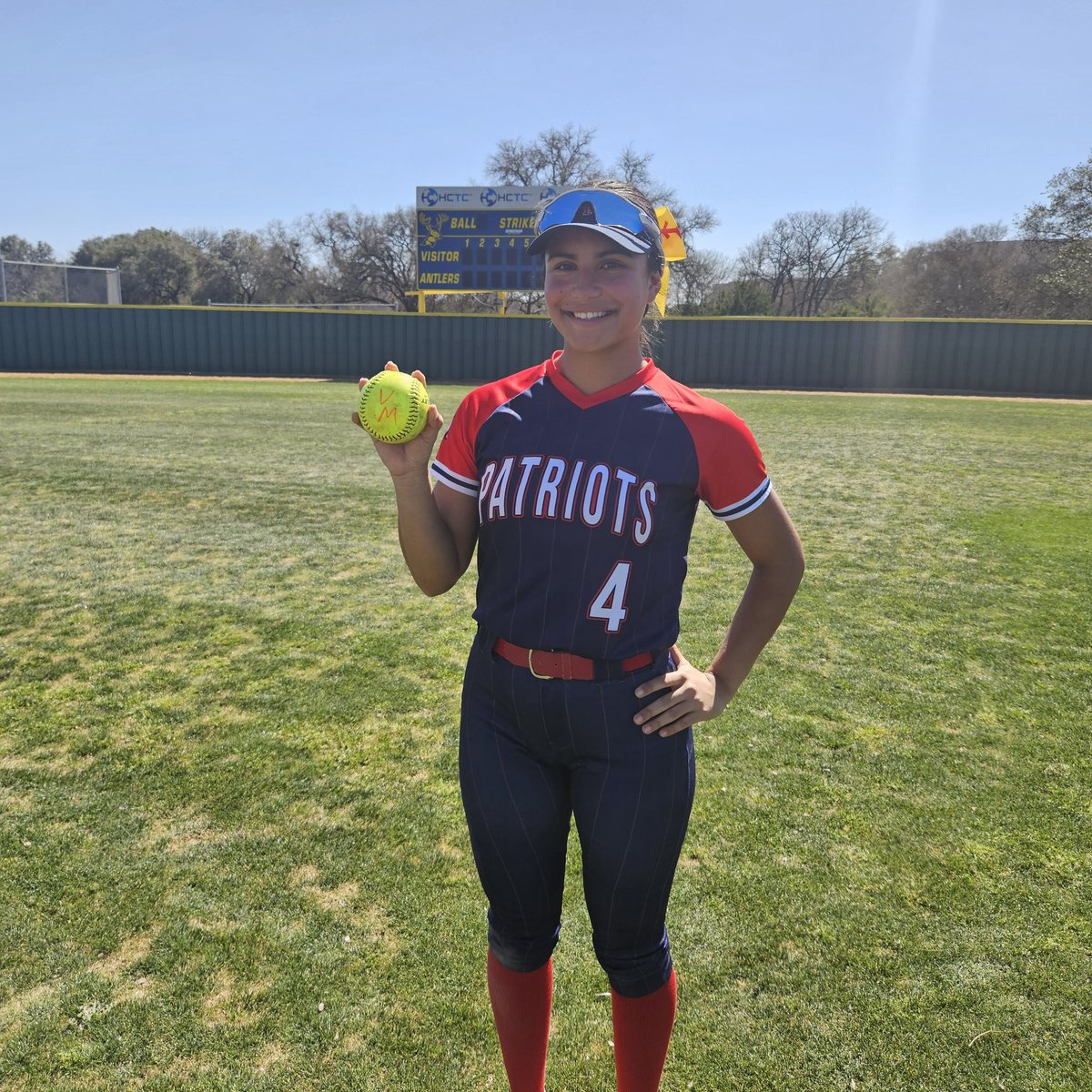 The Patriots run ruled Kerrville Tivy 12-1 to improve to 6-1 in district and 11-1 overall. 

Players of the Game:
Kyani Morn
Madison Kiefer

Homeruns:
Madison Kiefer
Lara Ramos
<a href="/JISD_ATHLETICS/">Judson ISD Athletics</a> <a href="/SAVeteransHS/">Veterans Memorial High School</a>