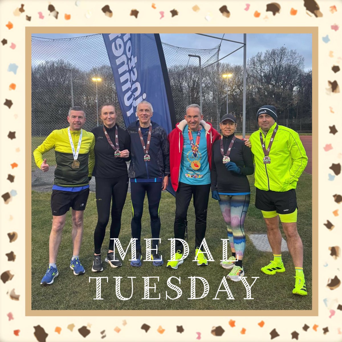 Great #medaltuesday #winstonrunners! Well done on a fabulous achievement!! Fantastic!! #medalmonday #tracktuesday #runningmotivation #runninggoals #colwynbay10k #lisbonhalfmarathon #tatton10k #garmin #fitness #rewards