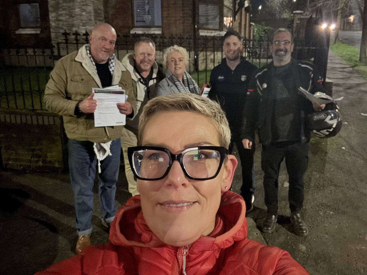 This evening, <a href="/southantrimsf/">South Antrim SF</a> hit the streets of Mayfield with energy, smiles, and MythBuster leaflets - ready to chat, listen, and discuss any issues. We loved hearing the thoughts and questions, and every interaction reminded us why community discussion is so important!