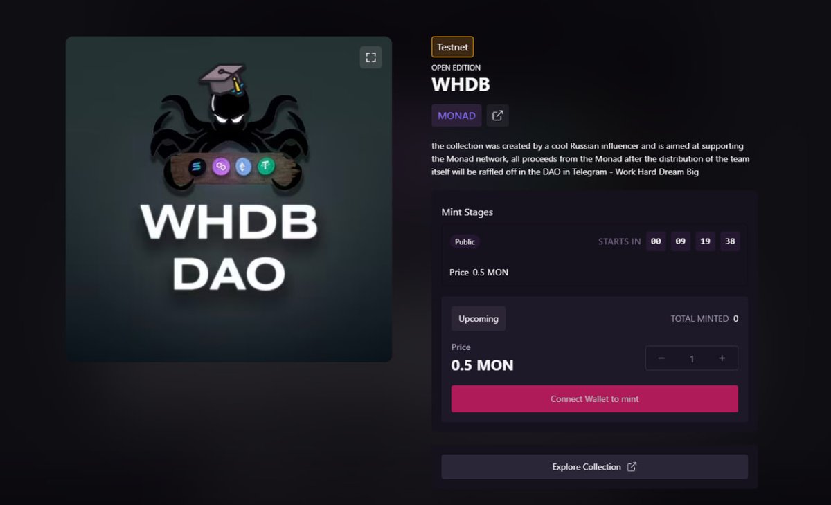 I released my NFT collection))
a short description of the collection written in Magic Eden 👇

magiceden.us/mint-terminal/…

everything received from the collection will be raffled off🎁