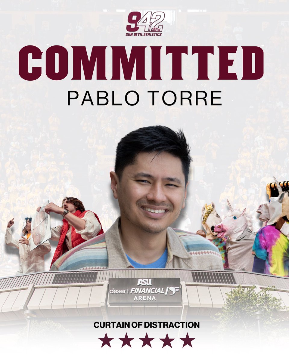 BREAKING🚨:

We’re happy to announce our latest 5 Star Curtain of Distraction Commitment, Pablo Torre! 

Thank you to Pablo and his crew for doing an episode on the Curtain and your whole crew are forever honorary members of 942 Crew!
