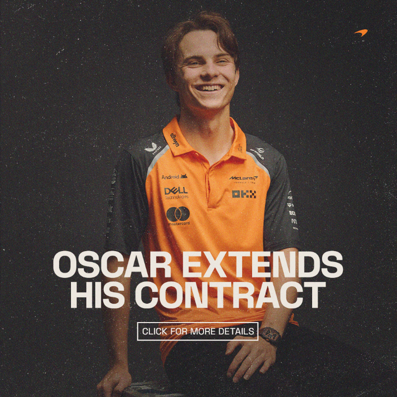 McLarenF1's tweet photo. Oscar extends his contract on a multi-year deal!🤩 ✍️

Read more 👇