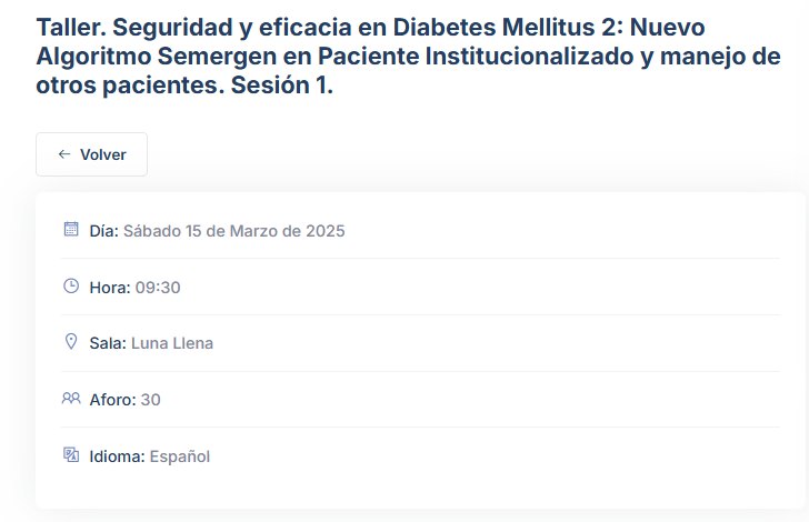 #DMSEMERGEN25
15 de marzo

No te puedes perder:
Taller: Seguridad y eficacia en DM2: Algoritmo <a href="/SEMERGENap/">SEMERGEN | Médicos de AP #YoPrefieroMFyC</a>  en Paciente Institucionalizado y manejo de otros pacientes
Con <a href="/flopezsim/">Flora López Simarro</a> #Antoniohormigo #Juancarlosaguirre

Programa➡️semergen.es/jornadasdiabet…