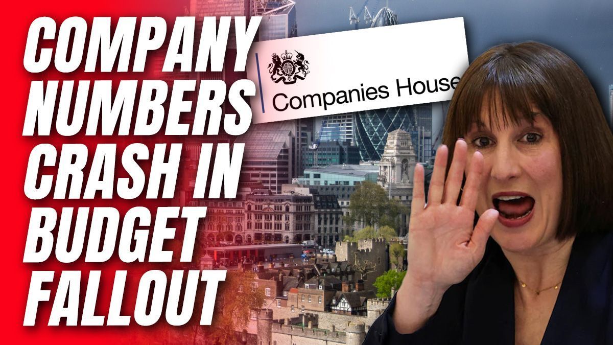 GuidoFawkes's tweet image. Number of UK Companies Shrinks for First Time Since Records Began Under Reeves order-order.com/2025/03/11/num…