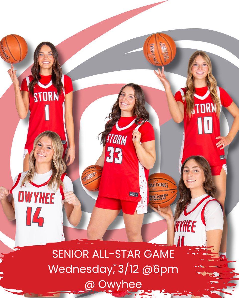 Senior ALL STAR game!! Tomorrow night 6pm at Owyhee HS