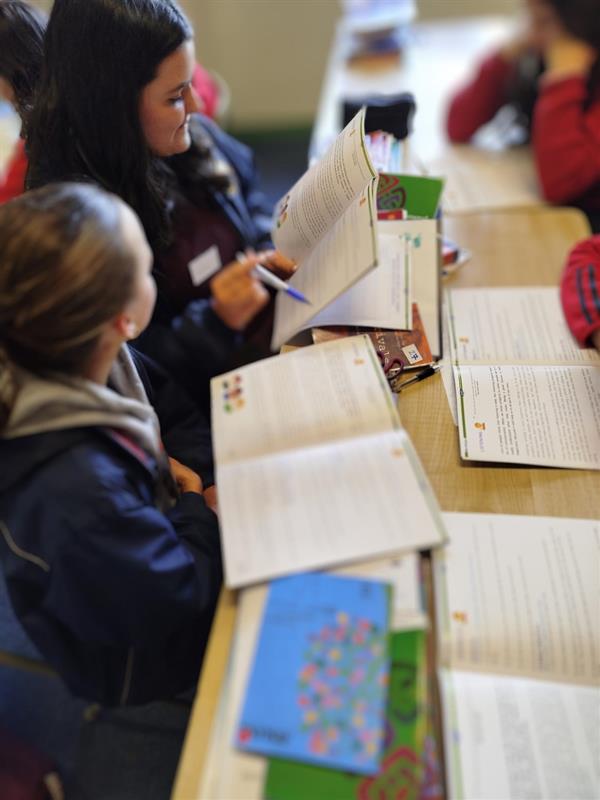 Our TY LIFT Leaders are taking leadership beyond St. Wolstan's! 👏 They  successfully introduced the LIFT Roundtable leadership event to 6th  class students at Scoil na Mainistreach, receiving fantastic feedback. <a href="/LiFTIreland/">LIFT</a>