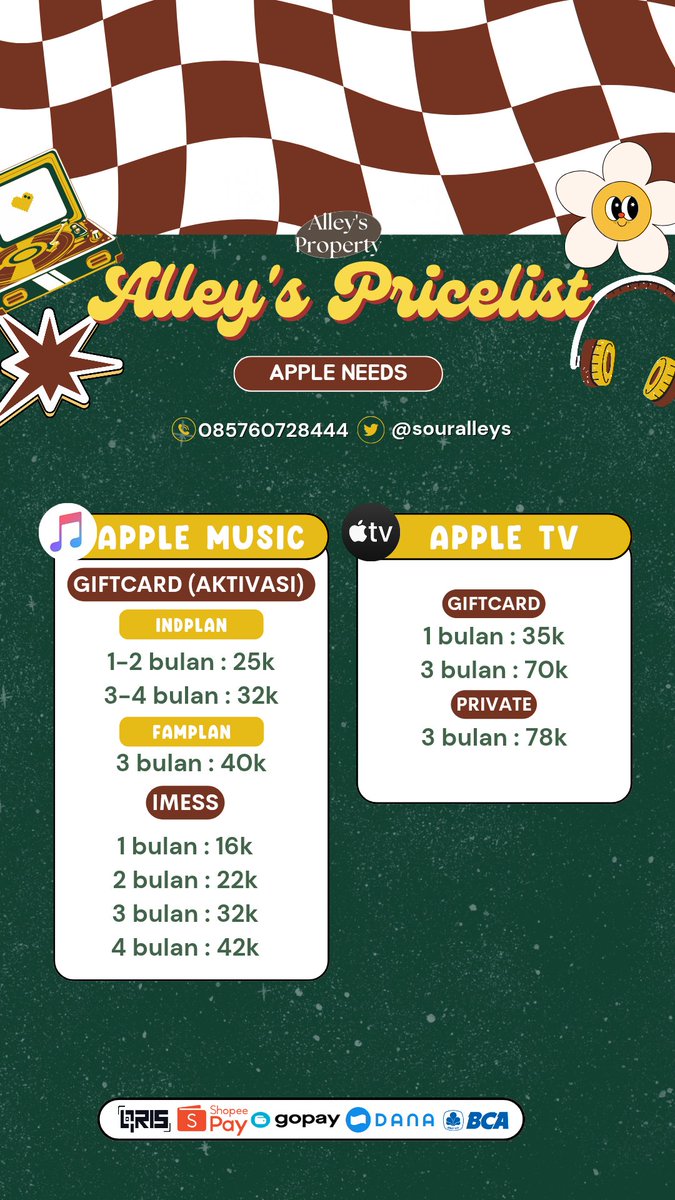 [APPLE MUSIC AND APPLE TV] 📱🍎