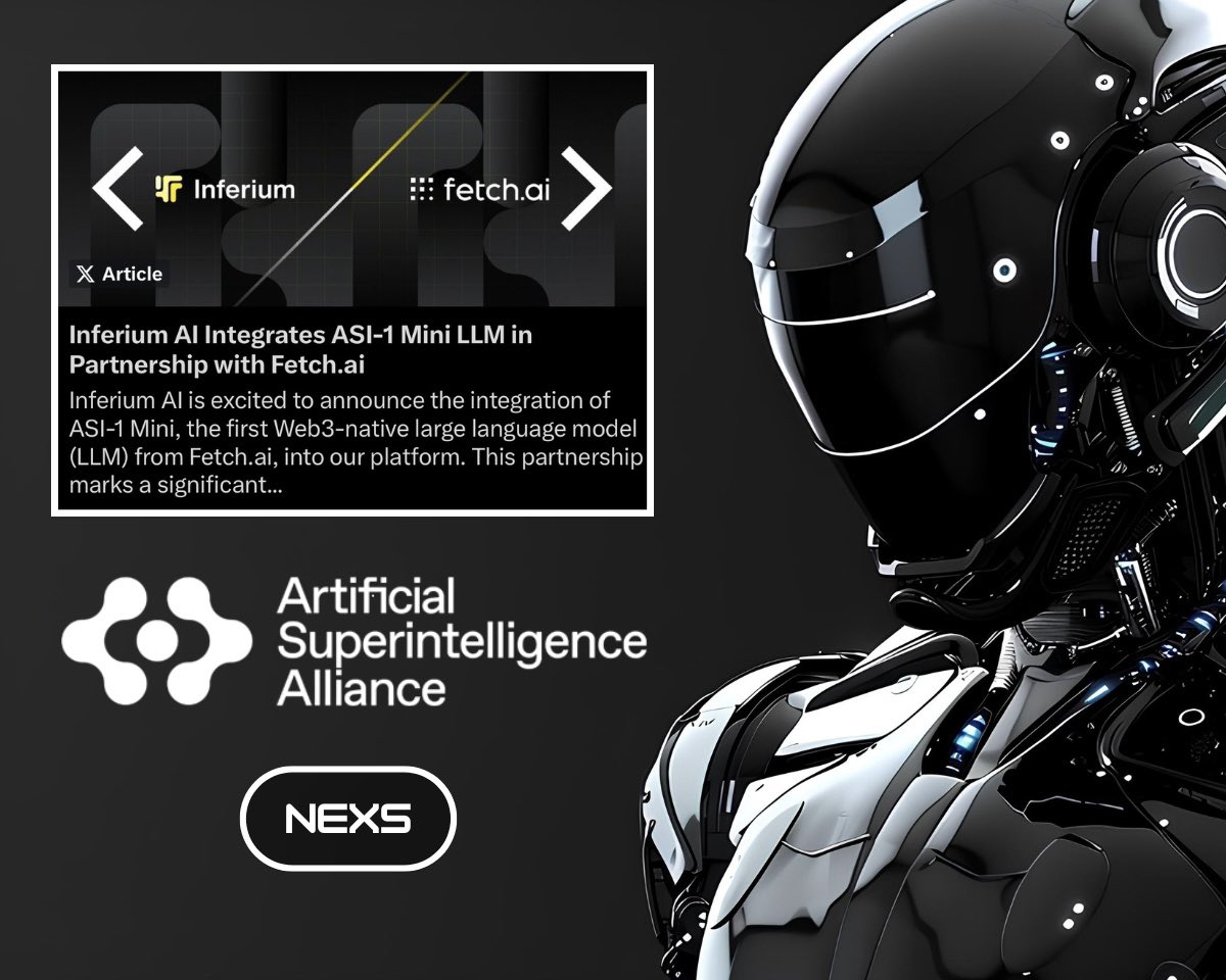 ▪️ $FET ▪️

BREAKING 🚨

<a href="/InferiumAI/">Inferium</a> is unlocking seamless access to 𝗔𝗦𝗜-𝟭 𝗠𝗜𝗡𝗜 with its latest integration ↓

Now users can benchmark ASI-1 Mini’s performance, test its efficiency, and enhance dApps, smart contracts, and autonomous agents via the Inferium platform