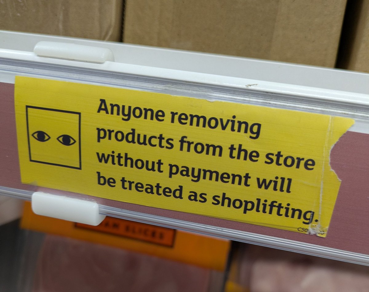 EvilDoctorK's tweet image. Surely this is the very definition of shoplifting 🤔 ...Not sure what else I'd expect @sainsburys to treat it as !