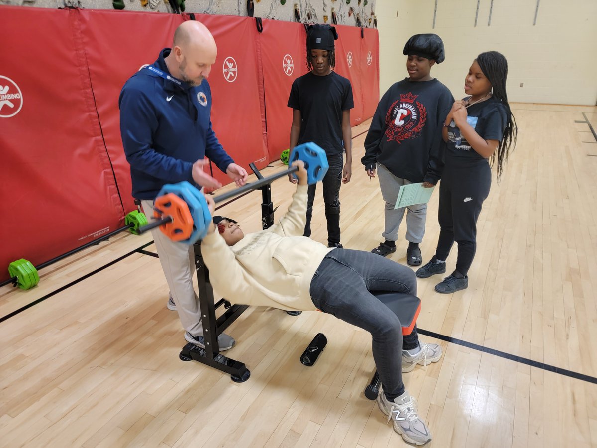 Exciting times in the Rolfe gym at the "STEAM in Sports" event held a few weeks ago! Students got hands-on with cutting-edge fitness technology simulating NFL training camps while learning about the science of sports. They tried the vert jump, Blazepods, weightlifting &amp; more!