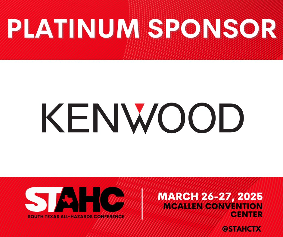 stahctx's tweet photo. A huge shoutout to Kenwood for their generous support as a Platinum Sponsor!

Their commitment to providing high-quality communication solutions helps first responders stay connected when it matters most.

Don't forget to register here: https://t.co/dURehYE5Cm!

#2025STAHC https://t.co/VGZArOfqPV