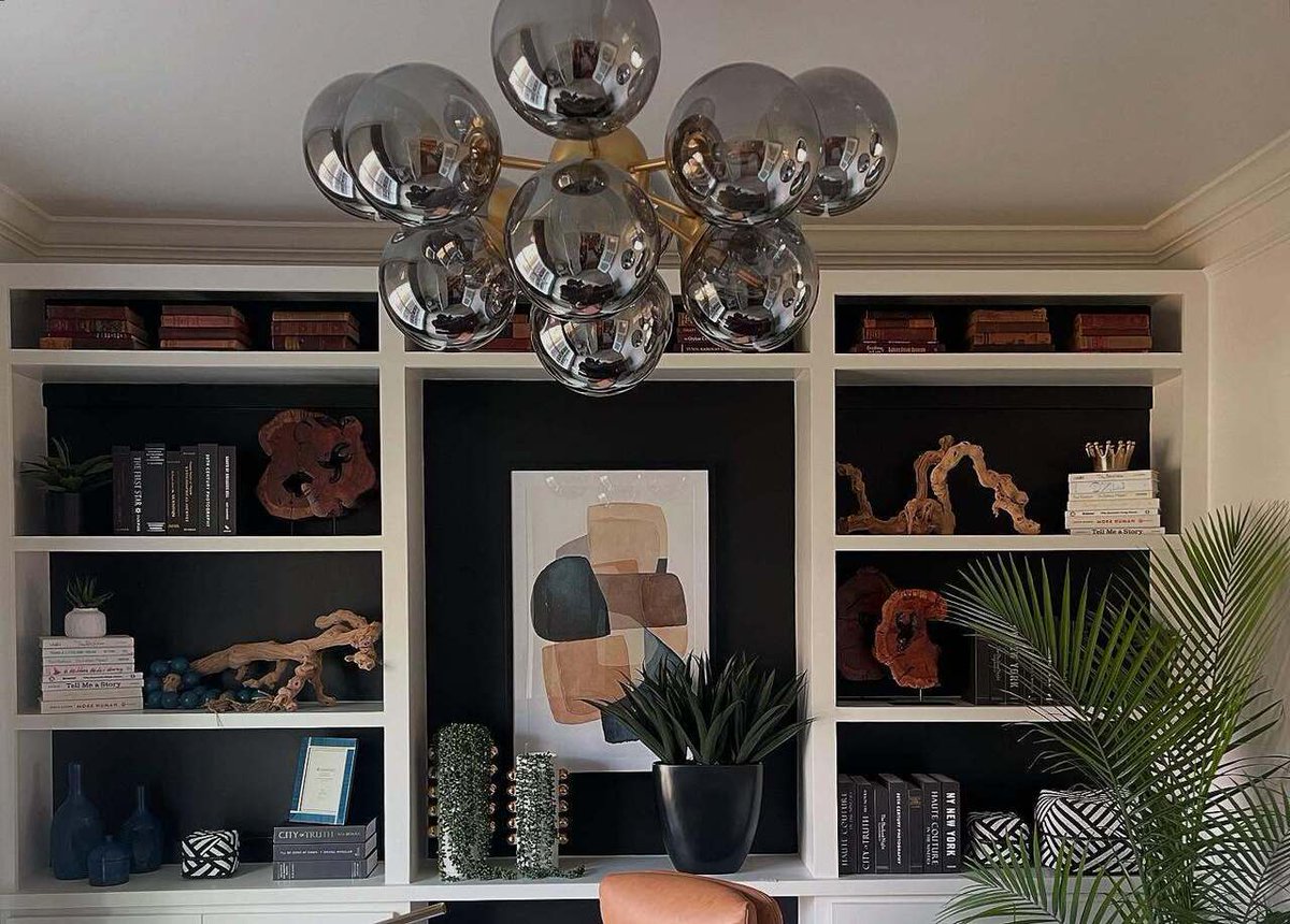 MrInKredible's tweet photo. Tidy Up Tuesday! We elevated this workspace one organized shelf at a time! Love all the natural elements here! #homeofficedecor #workspacegoals #interiorstyling #homeorganization #officedecor https://t.co/o7G2kjqlfa https://t.co/pWuEbU9ZSk