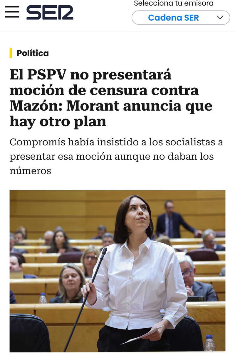 FactCheckCV's tweet image. El 28 de febrero iba a presentar una moción "en unas horas".

Hoy hay "otro plan".

You have been pesoed again.