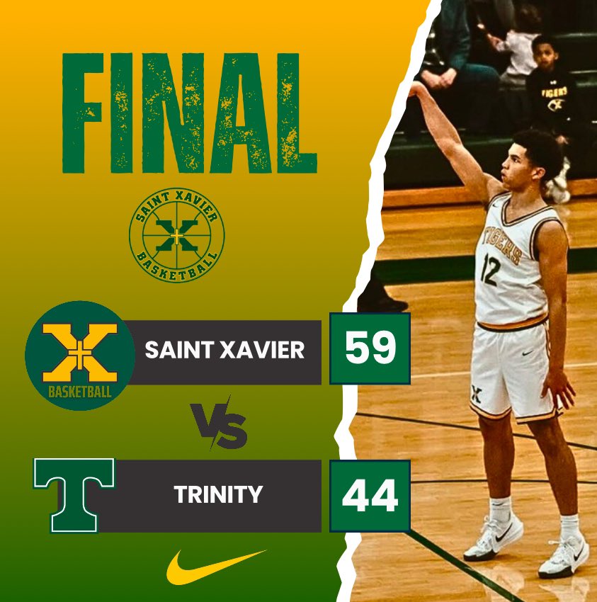 StXTigersBKB's tweet photo. Win #31 earned the Tigers a 7th Region 🏆in front of an electric Tiger crowd. TEAM defense led the way: +13 on the backboard and held them to 34% from the field.
Tigers will play in the Sweet 16 (Rupp Arena) on Wednesday, March 26 at 1:30. Stay tuned for more info.
#RuppBound https://t.co/eQdePIgutL