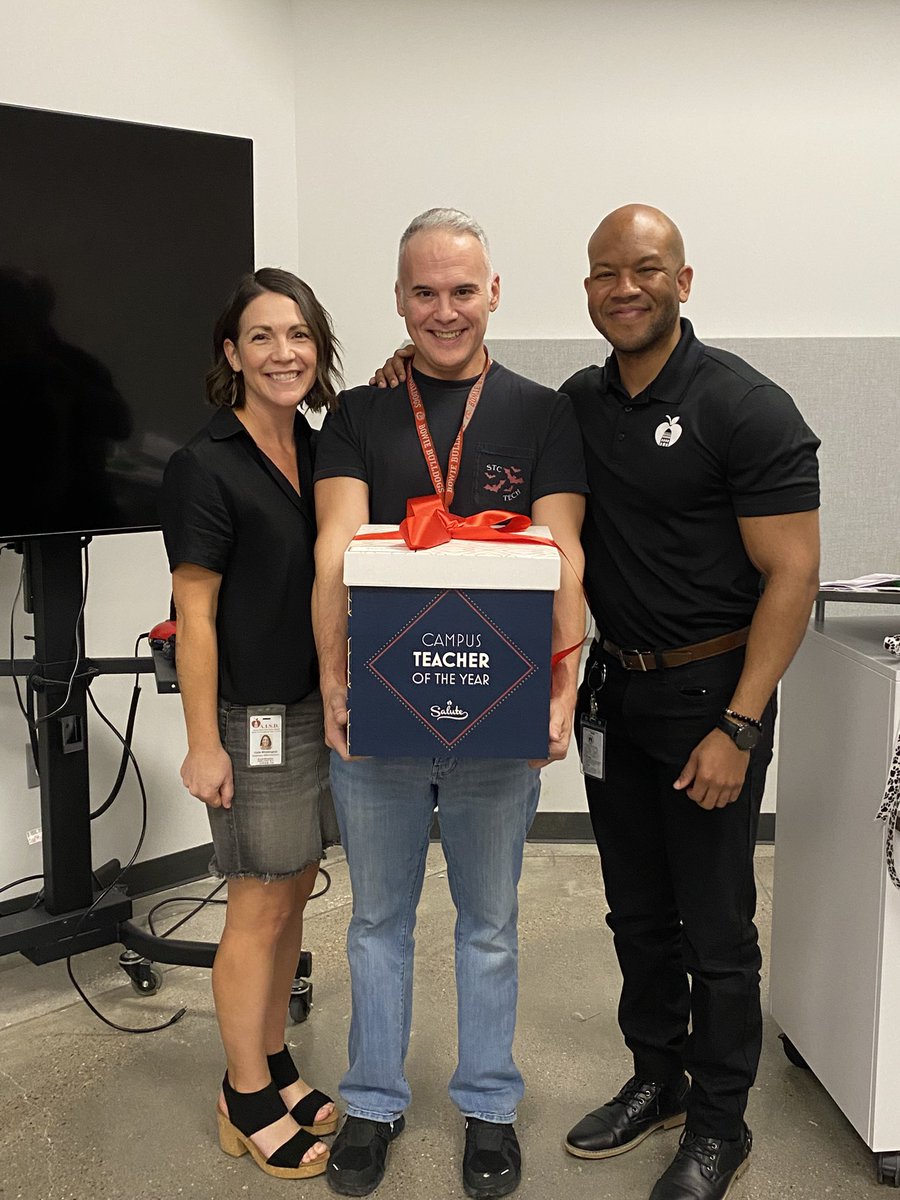 Austin ISD recognized Randy Cantu as Bowie’s Teacher of the Year! <a href="/AISDBowie/">Bowie High School</a>