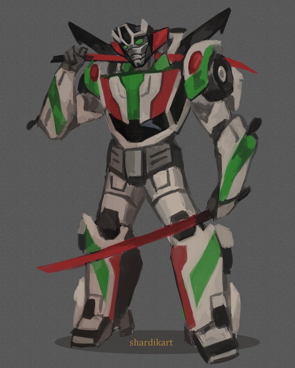ShardikArt's tweet image. swordsman  wrecker downshift #transformers #Maccadam