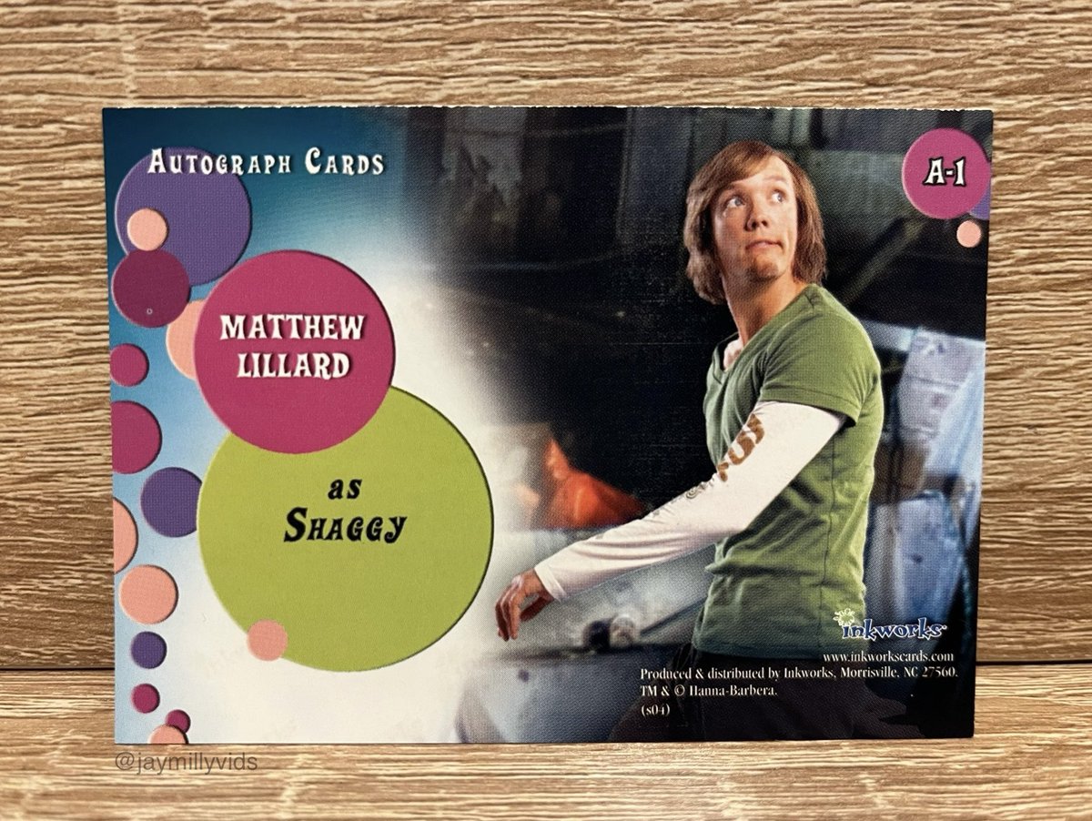 JayMillyVids's tweet image. Scooby-Doo 2 Monsters Unleashed Movie Story Card A1 by Inkworks presented as part of our #TradingCardTuesday #ScoobyDoo2 #ScoobyDoo #ScoobyDooMovie #ScoobyDooTheMovie #ScoobyDoo2 #ScoobyDoo2MonstersUnleashed #Scoob #MysteryInc #MatthewLillard #Shaggy #Scream #StuMacher