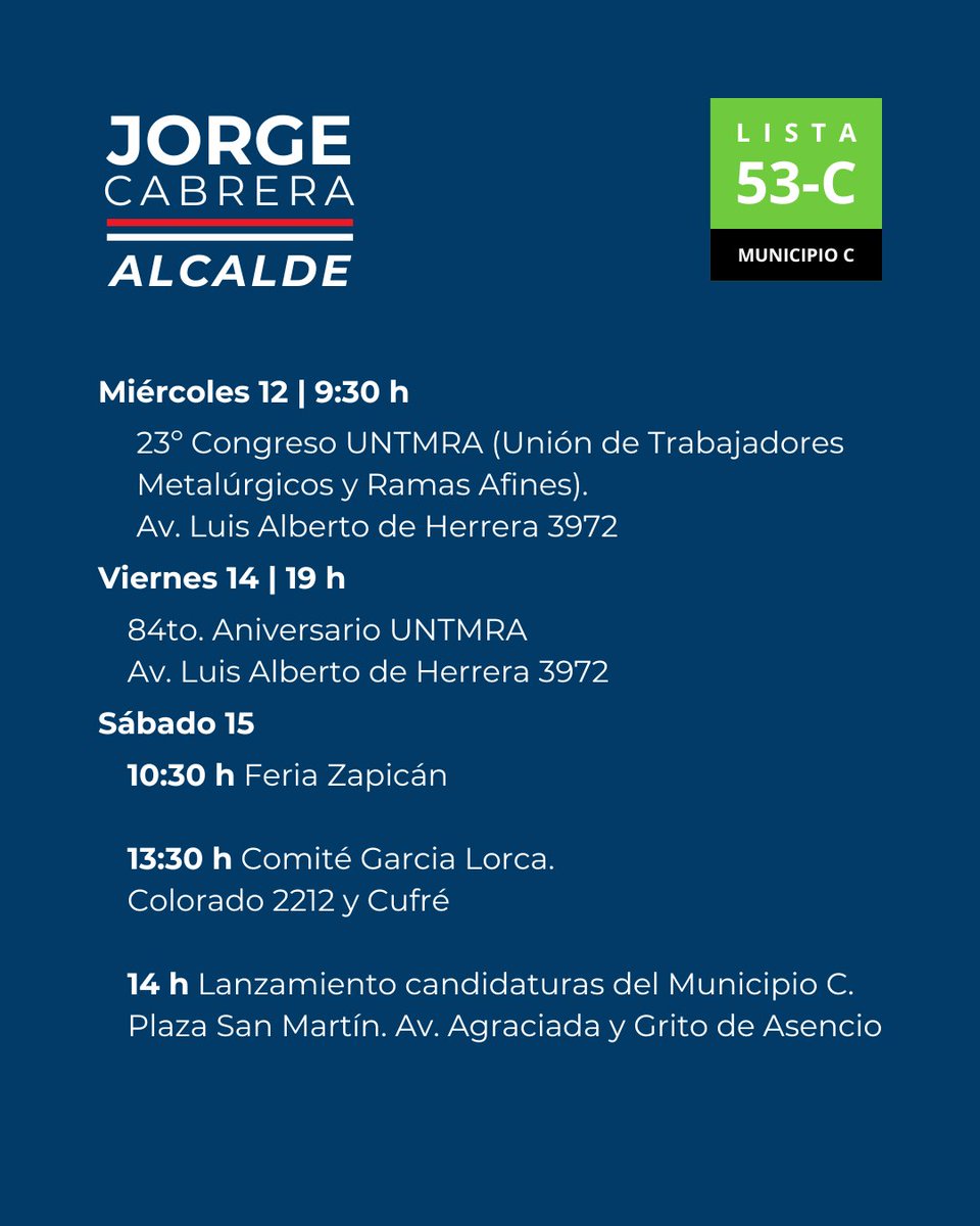 jcabreraalcalde's tweet photo. 🚶‍♂️💬 Seguimos recorriendo cada rincón del Municipio C para escucharte, conversar y compartir contigo. 

Queremos seguir transformando nuestros barrios con propuestas claras y compromiso real.  

👉🏼 Acercate, contanos tus ideas y sumate a este camino de cambios y mejoras. https://t.co/ssaoBbQGAR