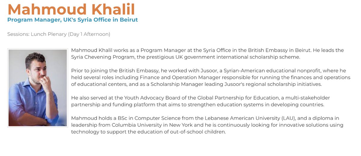 The case of #MahmoudKhalil is a perfect example of the limits of Liberalism and collaboration with the Zionist Empire in hopes of gaining some equity or change in the power structures. For those who don't know, Khalil is a Syrian citizen who collaborated with the Imperialist plot