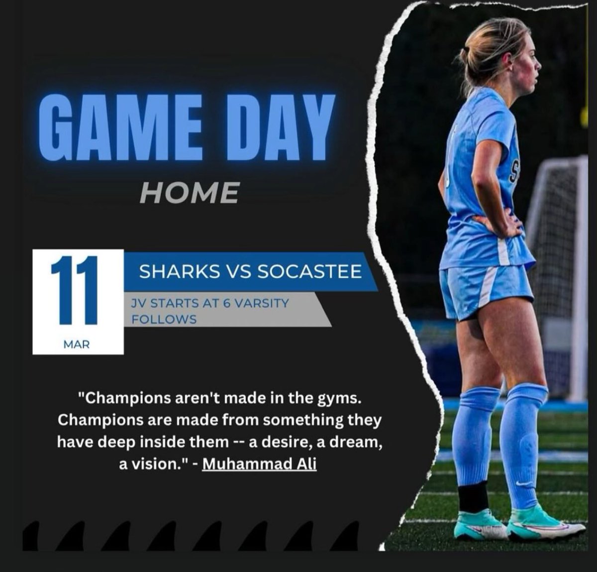 St. James Sharks Women’s Soccer ⚽️🦈 tweet media