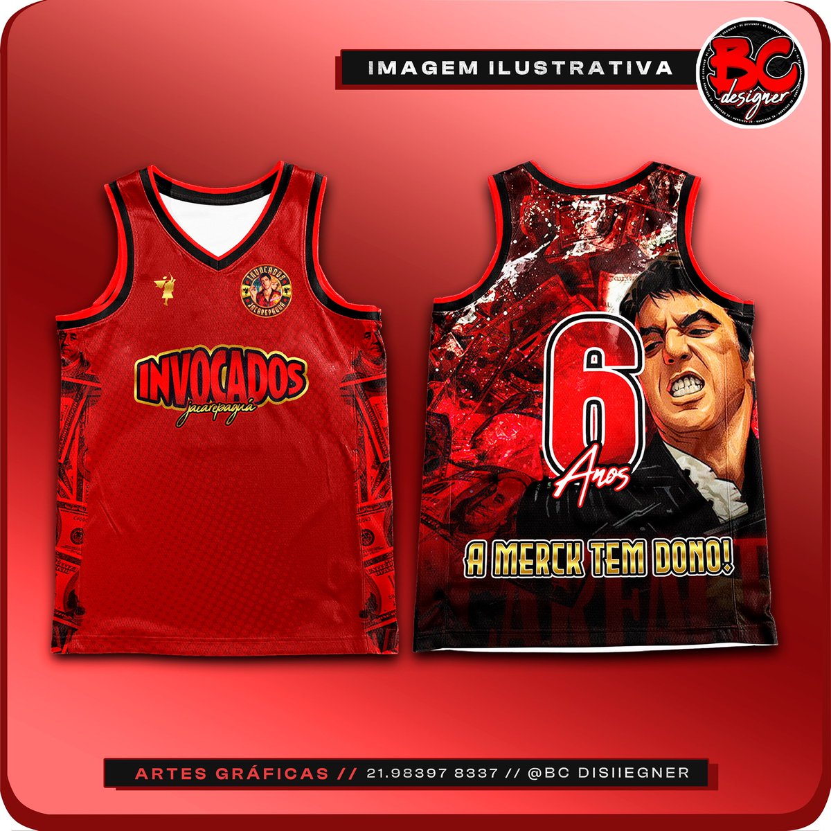 InvocadosMck's tweet image. Nosso primeiro fardamento de 2026! 
-