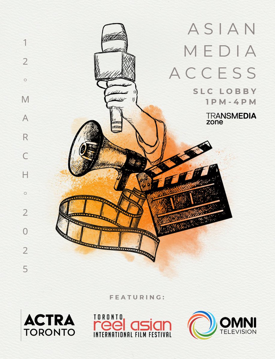 the tz (@transmediazone) on Twitter photo Join Transmedia Zone - Wednesday March 12th to up your networking and learn more about the screen based industries. Joining us are <a href="/ACTRAToronto/">ACTRA Toronto</a> <a href="/reelasian/">Toronto Reel Asian International Film Festival</a> and <a href="/OMNITelevision/">OMNI Television</a>! Plus TZ leaders will be there to answer your creative career questions! Join Transmedia Zone - Wednesday March 12th to up your networking and learn more about the screen based industries. Joining us are <a href="/ACTRAToronto/">ACTRA Toronto</a> <a href="/reelasian/">Toronto Reel Asian International Film Festival</a> and <a href="/OMNITelevision/">OMNI Television</a>! Plus TZ leaders will be there to answer your creative career questions!