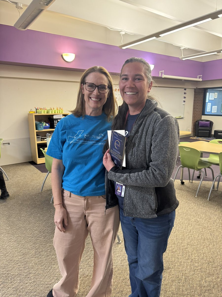 Burlington is beyond proud to recognize Brianne Lanzi as our teacher of the year. Bri works tirelessly as one of our special education tchrs. Her impact on the lives of her students and families is immeasurable. <a href="/SvvsdSchuh/">Kristopher Schuh</a> <a href="/SVVSDsupt/">Jackie Kapushion, Ed.D.</a> <a href="/SVVSDSpecialEd/">SVVSDSpecialEd</a> @SVVSDdeputy <a href="/SVVSFoundation/">St. Vrain Valley Schools Foundation</a>
