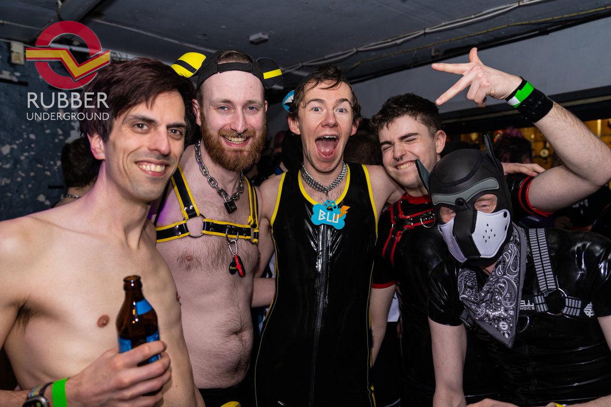 🚨Back this week!🚨

Once again this Friday we shall return with more rubbery fun! Get your rubber shine out and see you there!

Friday the 14th March 
Time: 7pm-Midnight 
Location: Underground Club (Central Station),Kings Cross, NI 9SD
Dress code: Rubber/Latex