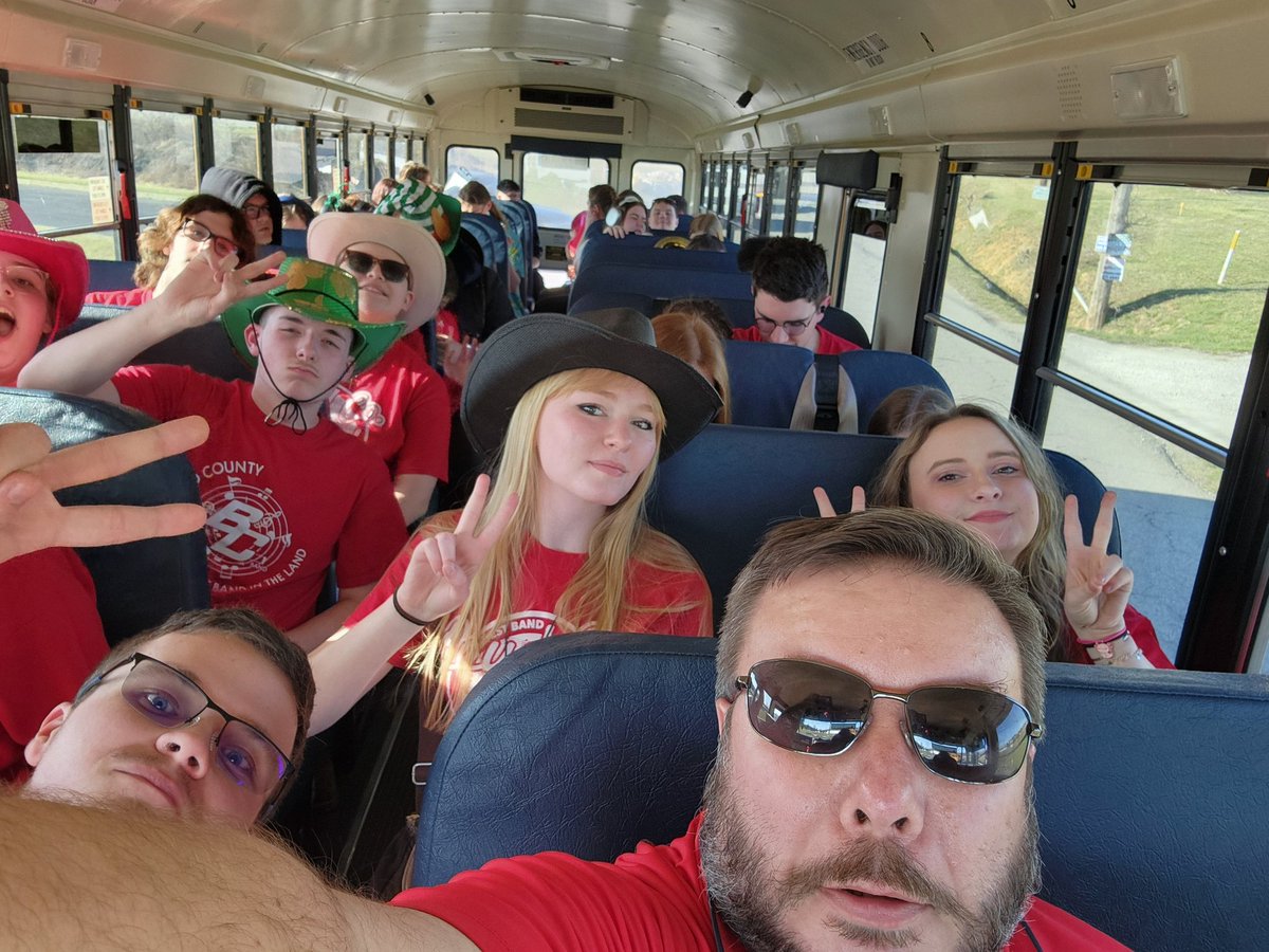 BCHS_Mr_J's tweet photo. 2 of 2 Now wheels are in motion as the Sixth Man Pep Band makes it's way to the Boys region championship.
It takes a village to have a great band program. Special thank you to everyone that supported our annual strawberry sale and made today go smooth!
#bestbandintheland https://t.co/M4WE54fn4O