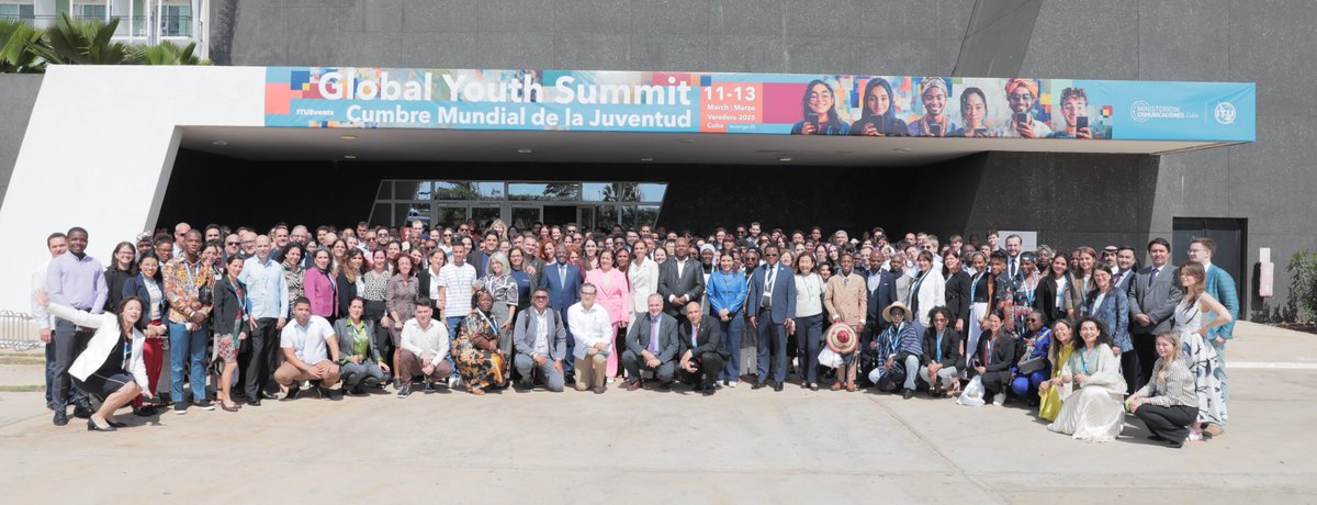carloslopez_lpz's tweet photo. Desde HOY‼️

Varadero, #Cuba; acoge Cumbre Mundial de la Juventud de la Unión Internacional de Telecomunicaciones #GSY2025.

Por la inclusión y el empoderamiento digital de los jóvenes.

#JovenClub comprometido con la formación de una cultura digital. https://t.co/5Fid95El2m
