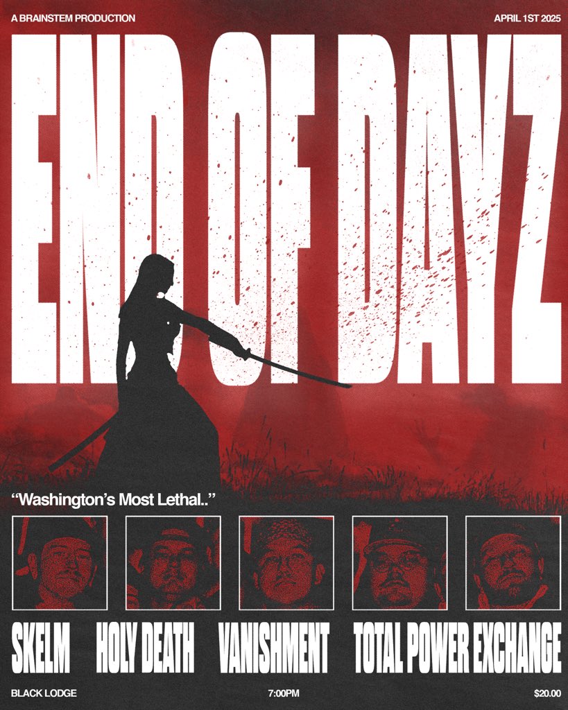 C.ell Arts & Media (@cellarts1) on Twitter photo Just got tickets to this stupidity. Sick ass bill, but <a href="/HolyDeathDoom/">Holy Death</a> is gonna crush skulls.
Fucking finally! Just got tickets to this stupidity. Sick ass bill, but <a href="/HolyDeathDoom/">Holy Death</a> is gonna crush skulls.
Fucking finally!