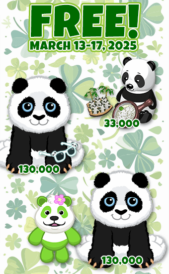 ganzestore's tweet photo. Get rewarded with @webkinz gifts with select purchases of 33,000 eStore Points or more until March 17, 2025! https://t.co/8uR9QJJ140

#Webkinz #Classic #NationalPandaDay #StPatricksDay https://t.co/KJqnenljbH