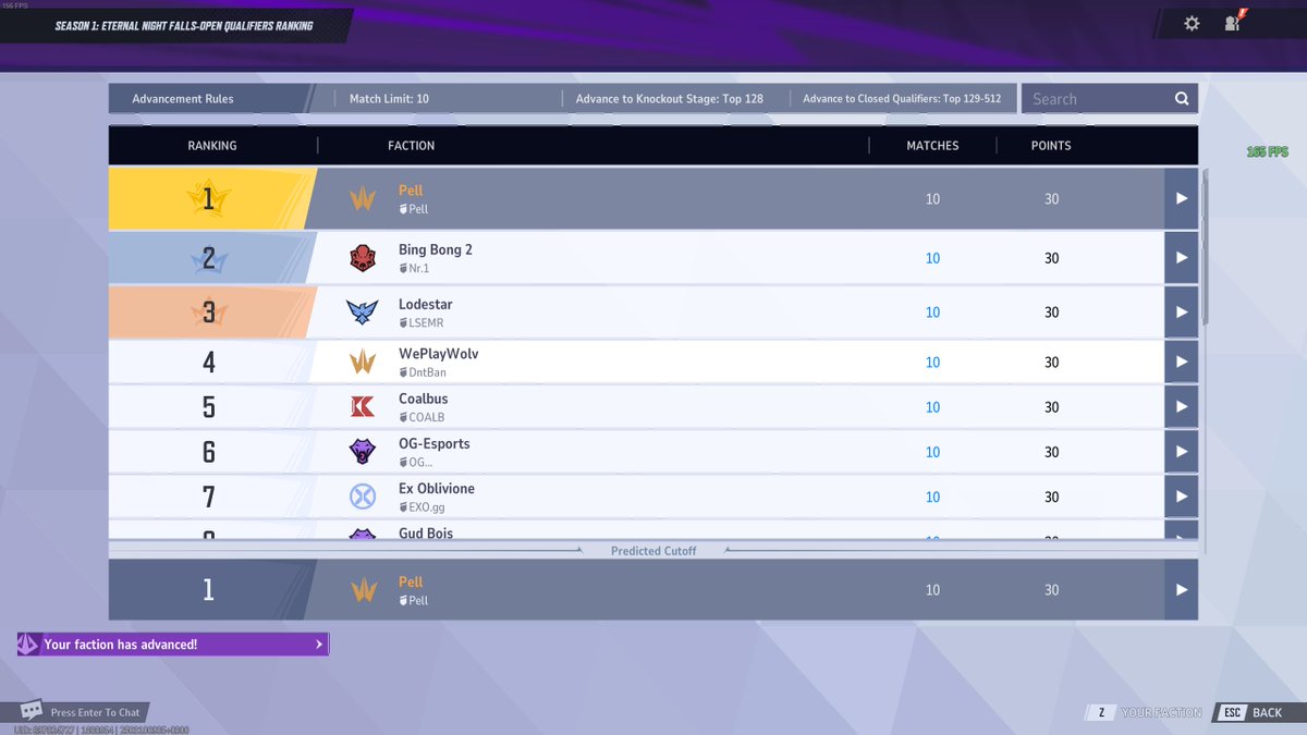 PELL SECURES RANK 1 IN S1 MRC OPEN QUALIFIERS